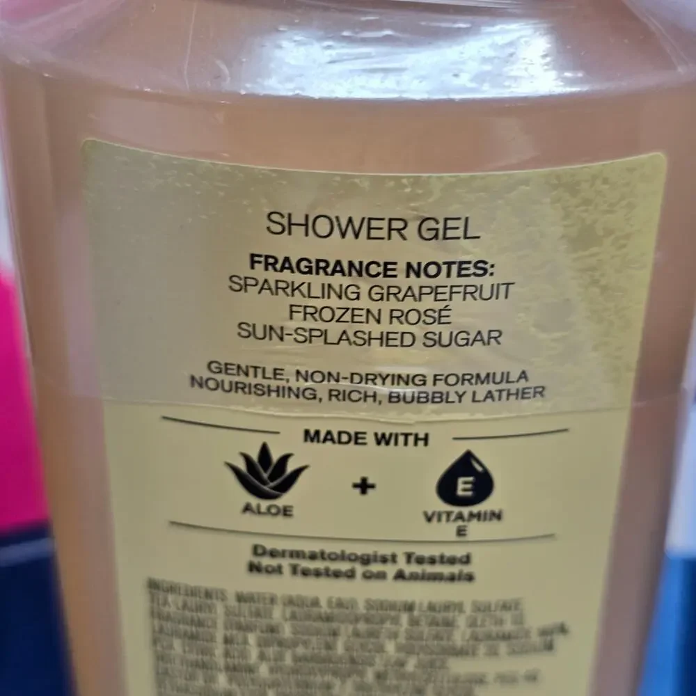BBW Grapefruit Frost Aloe & Vitamin E Shower Gel Body Wash Bundle of 2 10fl. oz